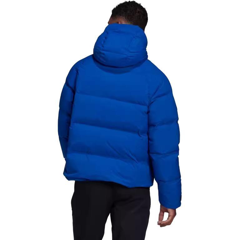 adidas Мужские пуховики Королевский синий С капюшоном Умеренный Другое FT2486