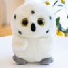 18cm Like Real Flying Animals Bird Plush Toys Round Cute Lifelike Owl Stuffed Dolls Gifts For Kids Boy Girls