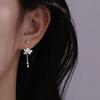 Серьги-кисточки из серебра 925 пробы 'Лотос' - Гипоаллергенные, Высококлассный летний стиль 2025