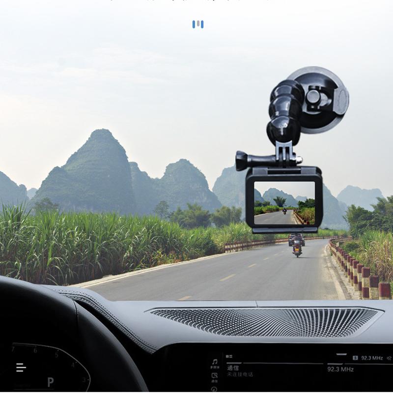 Camera Car Support Mount for Gopro Action Cam Recording Gooseneck Suction Cup Bracket Stand for Go Pro Vehicle Holder Stand