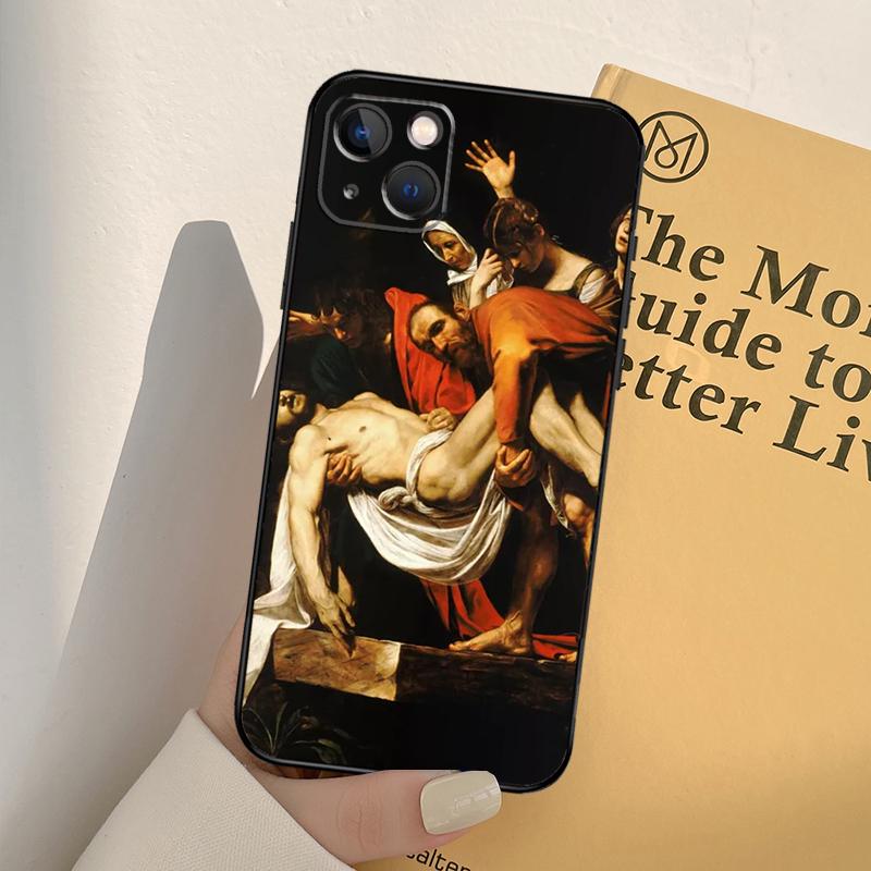 Чехол для телефона Madonna di Loreto Караваджо для iPhone 17 16 15 14 13 11 12 Pro Max mini XR 16e 15 16 Plus 17 Air Полное покрытие