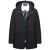 Winter Coat Thick Warm Cotton Coat Middle-aged Business Casual Cotton Coat Medium-long Cotton Coat Middle-aged and Elderly Men's Clothing