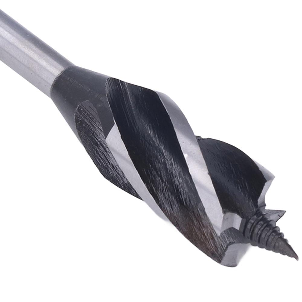 Carbon Steel Manual Auger Drill Bit Protective Bag Auger Drill Hand Hole Maker  For Woodworking