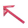 TOMMYFIELD Marking Gauge, Angle Ruler, Woodworking Measuring Ruler, Aluminum DIY Center Finder (Tools)