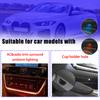 Амбиентная подсветка для F30 F31 F32 F33 F36 BMW 3 4 серии M3 M4 отверстие для подстаканника отделка панели кондиционера и радио подсветка пепельницы