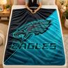 Flannel BlanketPhiladelphia Eagles Warm Soft Throw Blanket for Indoor Sofa Bed Living Room Use