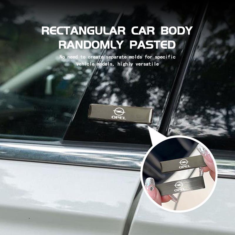 Для Opel Наклейка на багажник автомобиля Эмблема Алюминиевый сплав Внешняя наклейка Декоративные аксессуары Шильдик Astra G J F K Vectra C H Corsa