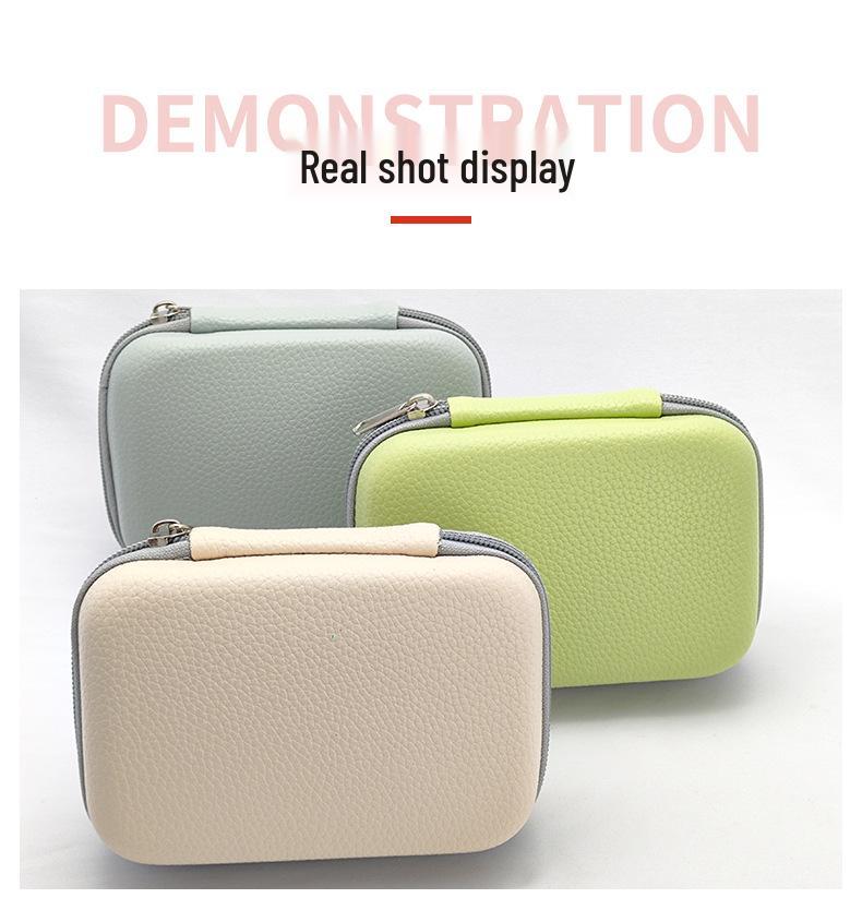 Protective Cable Sleeve & Portable Power Bank Pouch - Compact Organizer Bag