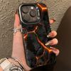 Креативный чехол для телефона Creative Mountain Magma Lightning Silver IMD для Redmi Note 13 12 11 10 Pro Plus 12S 11S Redmi 12 13C 4G