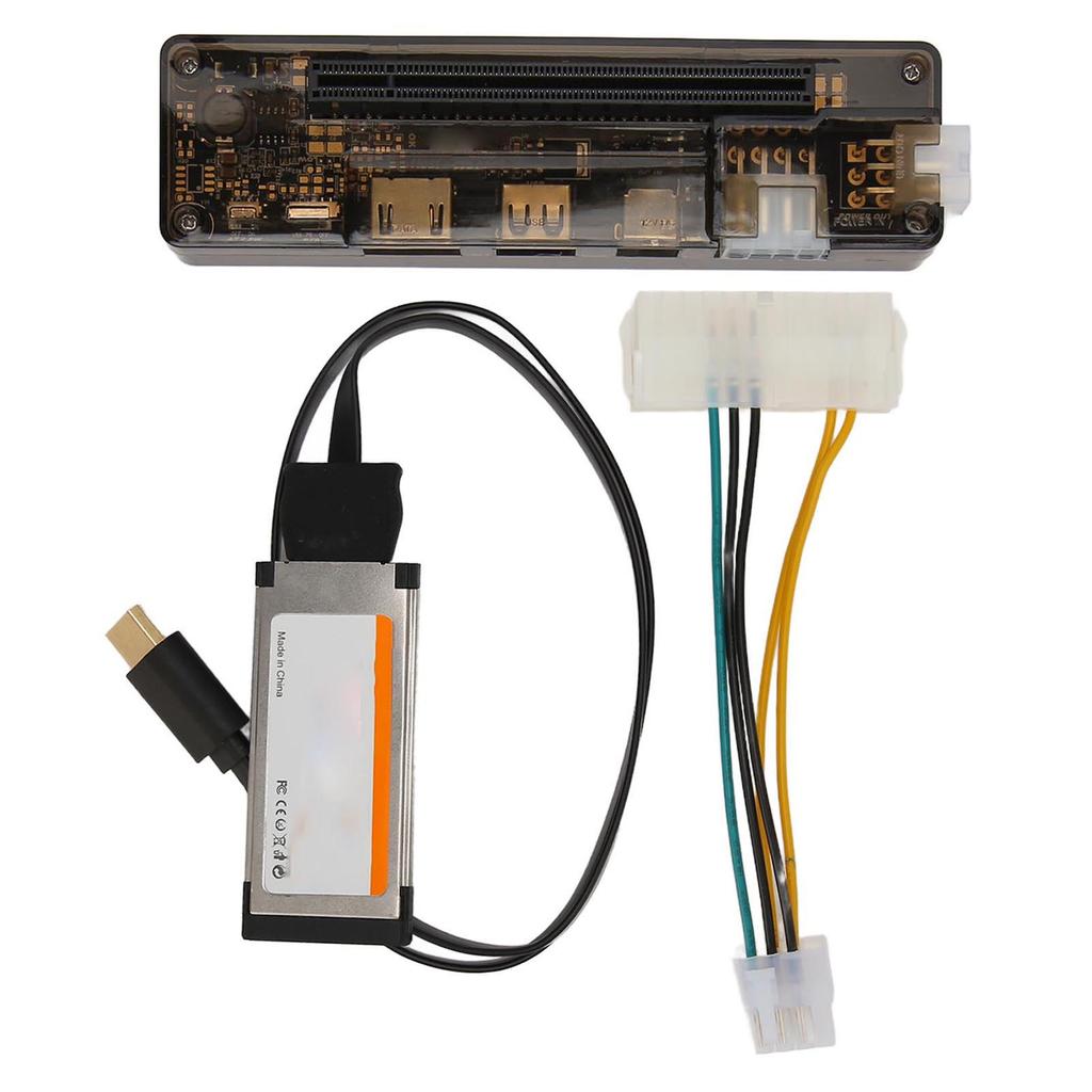 Laptop External Independent Video Card Dock 6Pin 8Pin Output PCIE X16 USB Data Cable Interface