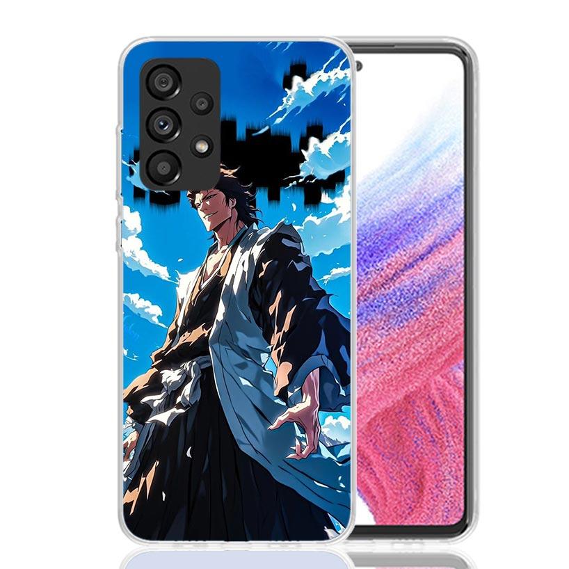 Айзен Сосуке Bleach Чехол для телефона для Samsung Galaxy A17 A16 A14 A15 A13 A57 A56 A54 A55 A53 A37 A36 A34 A35 A33 A26 A24 A25 A23 G