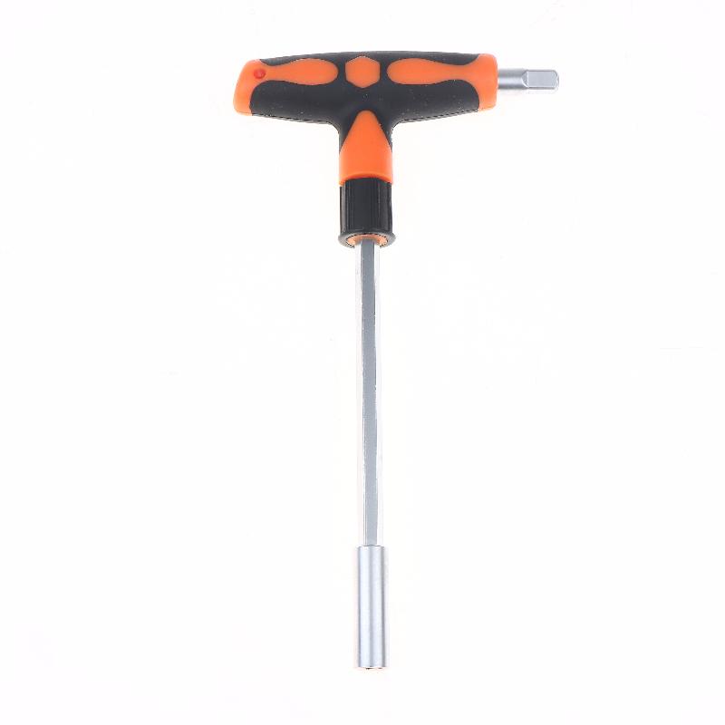 Т-образный крестообразный многоцелевой Т-образный адаптер с рукояткой, набор шестигранных отверток с головкой «слива»