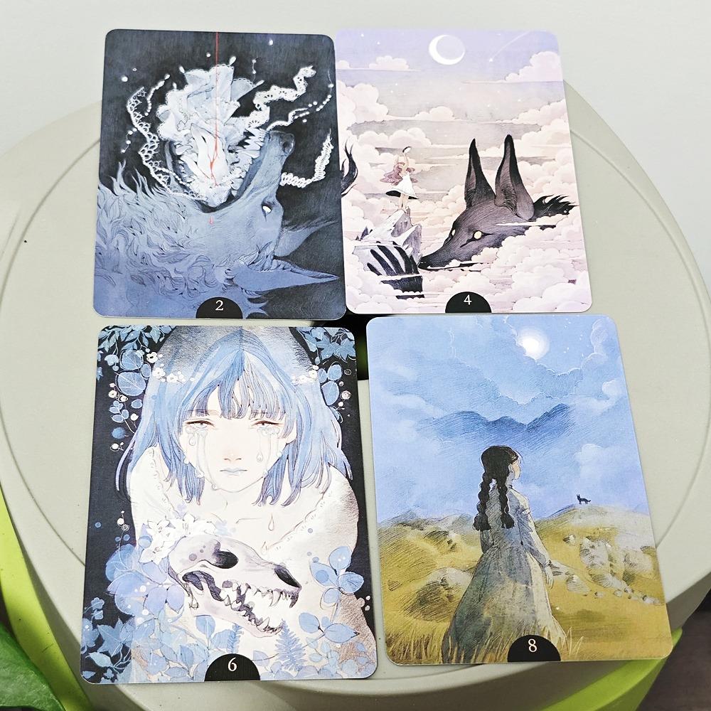 8,8*12,6 см Loputyn Oracle 36 шт. Карты с двусторонним тиснением, вызывающие воспоминания, чувственные и творческие рисунки