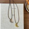 Ожерелье из цепочки-веревки в стиле меньшинств в корейском стиле с длинной цепочкой для свитера для женщин