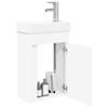Bathroom Vanity Unit with Faucet White