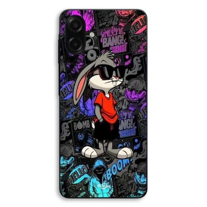 Coque Pour Samsung Galaxy A08 Bugs bunny thug life Maniacase
