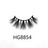20mm Mink Hair False Eyelashes European And American Multi -Layer Thick Cross Curly Messy False Eyelashes