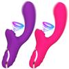 Rose Vibrator for Women: Sucking, Slapping, and Massaging Wand with Strong Vibration - Double-Headed Adult Sex Toy