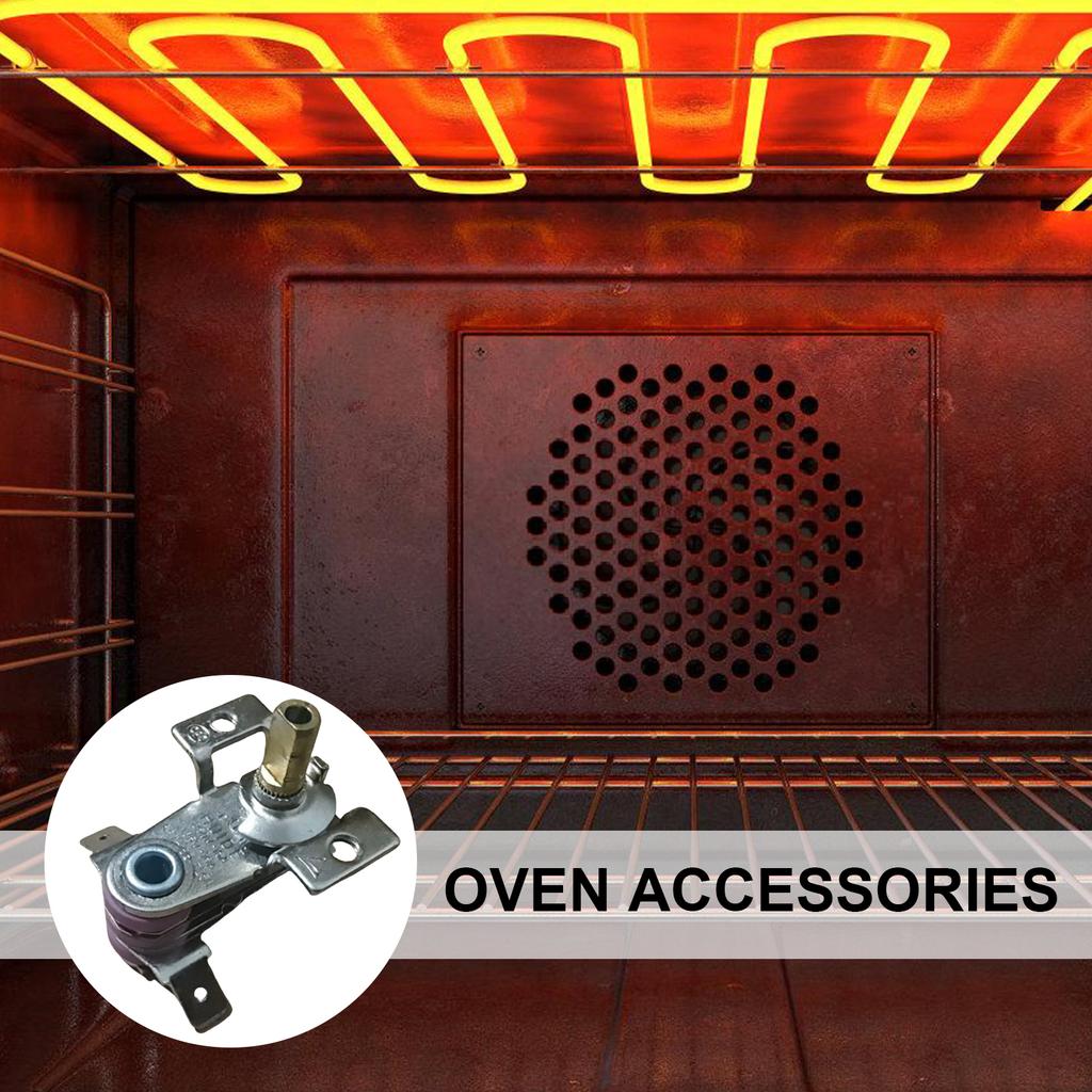 Упаковка из 2 регуляторов температуры для электрической духовки, термостат для духовки, регулятор нагрева для духовки, подходит для домашнего и ресторанного использования