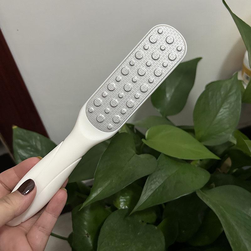 Двусторонняя пилка для ног, пемза для ног, скребок для ног, удалитель мозолей и огрубевшей кожи, триммер для пяток, шлифовка для ног