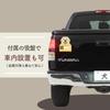 Takasu Shoten Dash Cam Magnet Car Sign Sticker Sticker Car Rear Warning Recording Dog Cat (Golden Retriever)