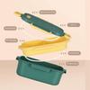 Two-Compartment Double-Layer Lunch Box Microwavable Food Storage Containers  Office Workers