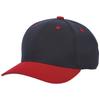 SSK Round Baseball Cap BC072 Navy X Red 6-sided (7020)