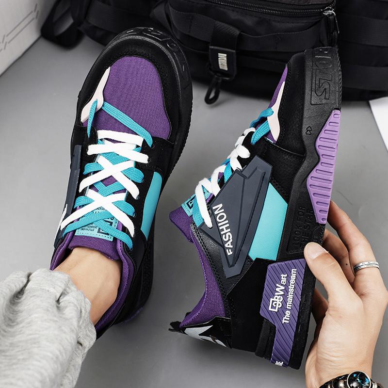 Модная мужская обувь для скейтборда, теннисные спортивные кроссовки для бега, обувь для молодых студентов, походов, путешествий, обуви