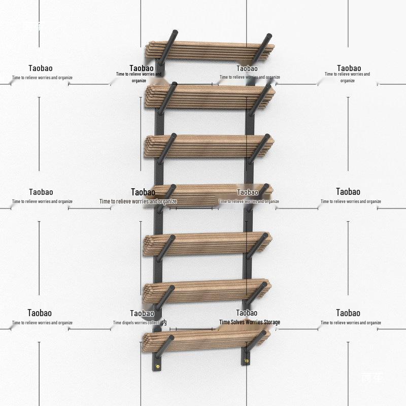 Wall-Mounted Drumstick Display Rack 