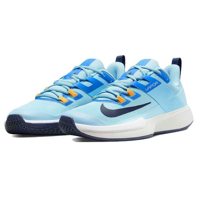 Nike Мужские кроссовки Court Vapor Lite Blue Chill Phantom White Midnight-Navy DC3432-400