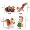 Decor DIY Accessories Decoration Squirrel Figurines Fairy Garden Ornaments Animal Miniature