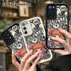 Phone Case: 2D Flat Samsung Galaxy A34 A35 M05 M06 S20 S22 S21 FE Plus 5G Protective Case, Twin-Tail Girl, Christmas and Halloween Gift