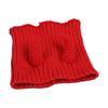 Dog Winter Hat Yarn Knitted Warm Head Wrap Pet Cap Accessories for Dogs Outdoor or Indoor Use