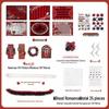 Yuxian DIY Набор для Ита-сумки Том. 2 - Аксессуары в стиле Инстаграм для ручного декорирования