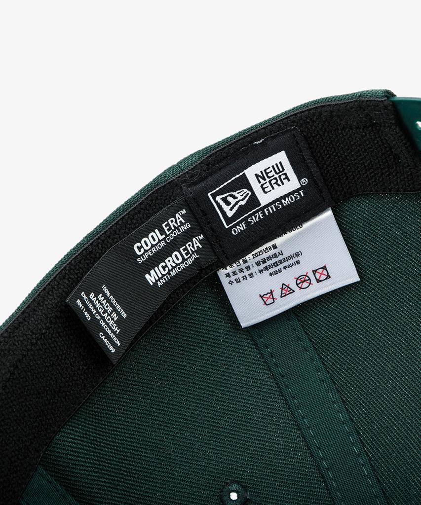 NEW ERA Mlb Oakland Athletics Stretch Snapback Dark Green