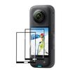 For Insta360 X3 PULUZ 2pcs Curved HD Screen Film(Transparent)