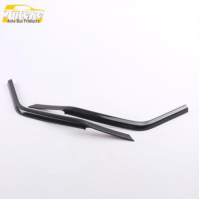 Fits 2017 Tiguan L Front Bumper Trim: Lip Grille Anti-Scratch Decorative Sticker