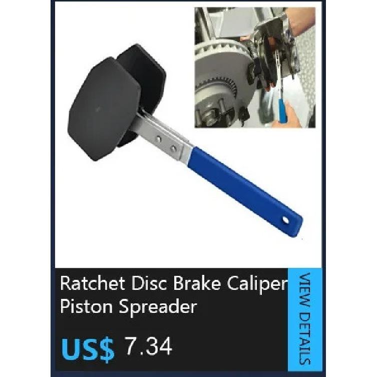 Universal 2&3 Pin Adjustable Auto Disc Brake Pad Caliper Piston Wind/Rewind Back Replacement Tool 3/8" Square Drive