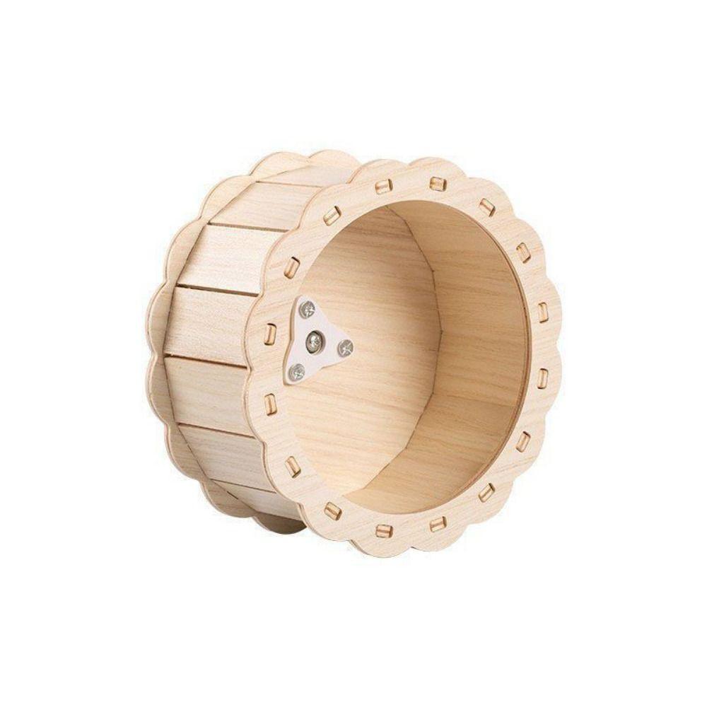 Slient Hamster Exercise Wheel Adjustable Height Rat Race Track Toy for Exercising