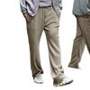 Европейский размер весенне-осенние жаккардовые полосатые мужские брюки широкие штанины повседневные свободные рубчик кулиска прямые большого размера мужские