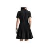 Fila Серия Гольф Свободное Мягкое Удобное Платье с Коротким Рукавом и Шортами Женские платья A11W535310F-BK