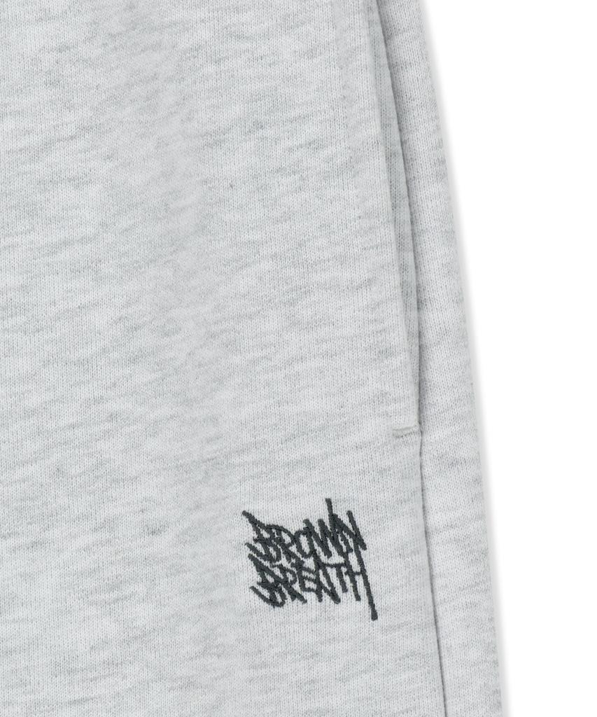 BROWNBREATH Tag Tuck Sweat Shorts - Ash