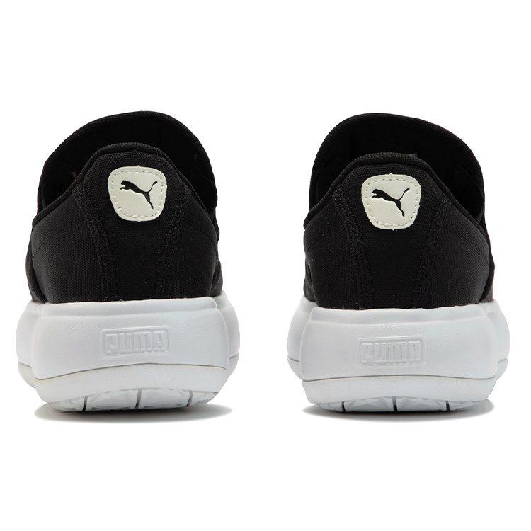Puma Замша Маю Слипоны Холст 'Черно-белый' Женские 385595-01
