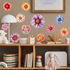 Яркие Красочные Мелкие Цветы Спальня Гостиная Шкаф Дом Фон Украшение Наклейки