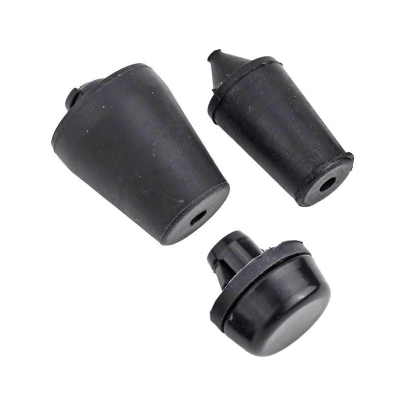 1 Set Door Trunk Shock Absorbing Gasket Rubber Pad Fits For Toyota For RAV4 09-12 Rear Damping Stopper Block Tailgate Buffer