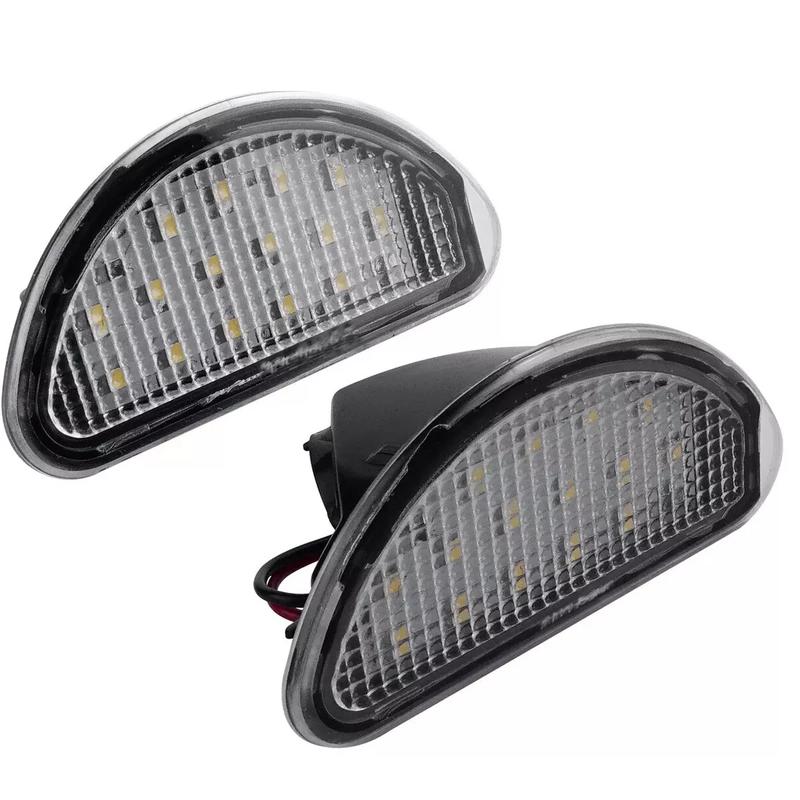 1 пара для Toyota Aygo MK I 2005-2014 светодиодная подсветка номерного знака ксеноновый белый автозапчасти
