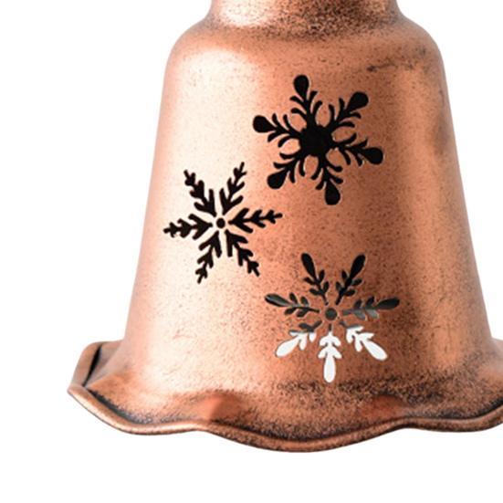 Рождественские колокольчики, деревенское железо, звенящие колокольчики, рождественское подвесное украшение для рождественской елки, дверного проема