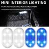 Сенсорное управление пальцем Атмосферная подсветка салона автомобиля Мини Автомобильная подсветка двери Потолочная лампа
