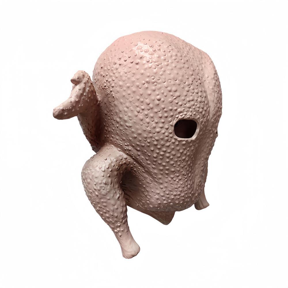 Halloween Chicken Mask Latex Novelty Headgear For Costume Parties And Gag Gifts