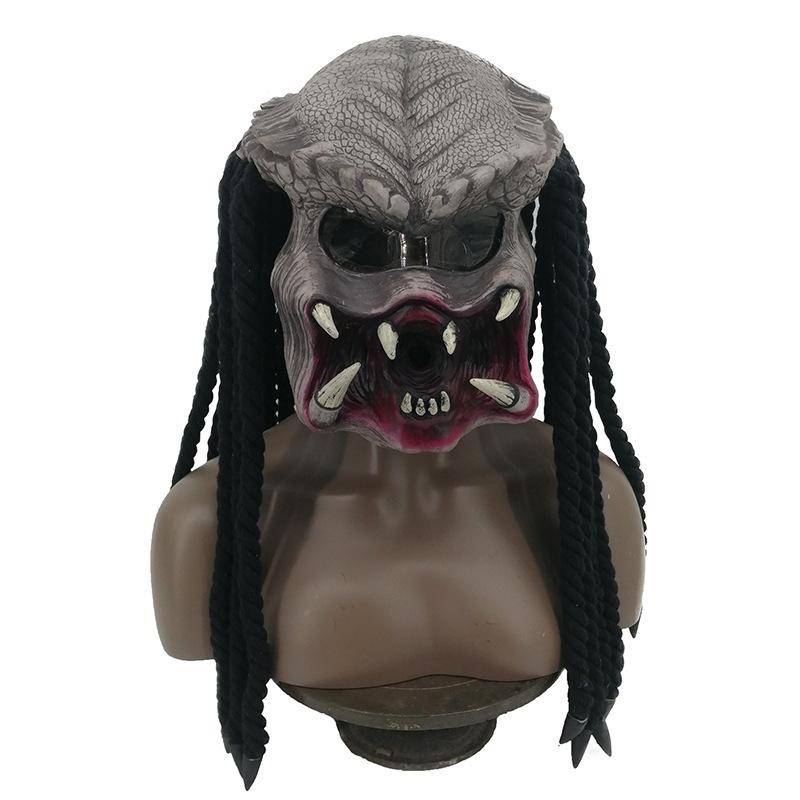 Halloween Alien vs. Predator Mask, Horror Predator Helmet, Party Costume Mask